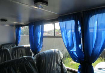 Вахтовый автобус АО МНГИ (вид изнутри)